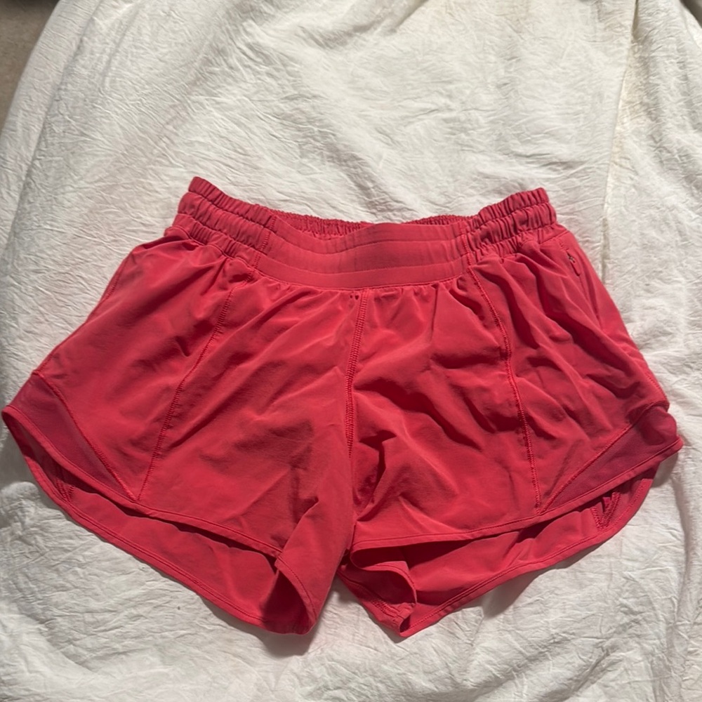 lululemon athletica Coral Athletic Shorts